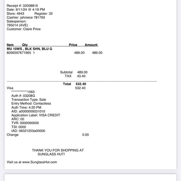 Miu Miu sunglasses - Picture 5 of 5